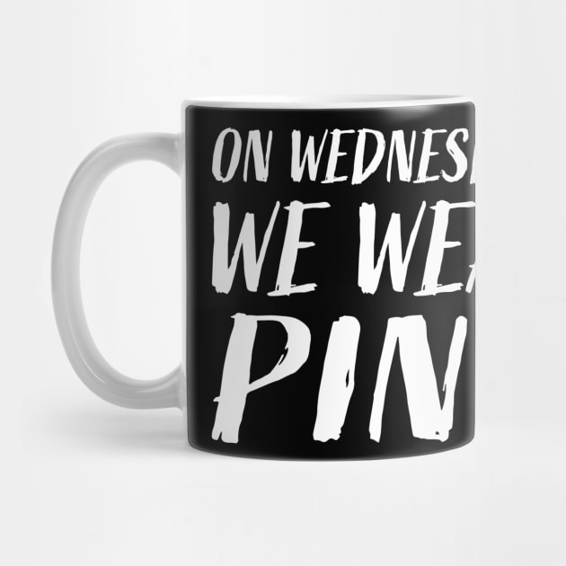 On Wednesdays We Wear PINK Tee by mlleradrian